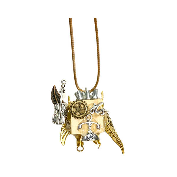 ANGEL ROBOT NECKLACE