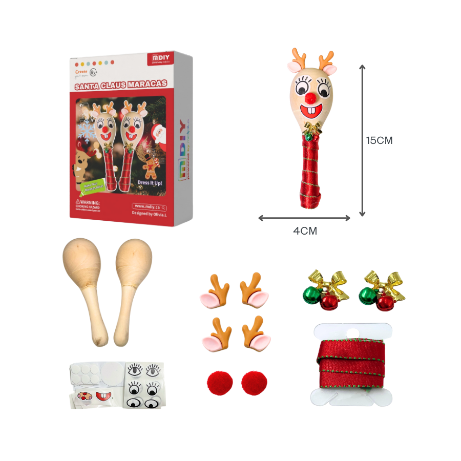 SANTA CLAUS MARACAS