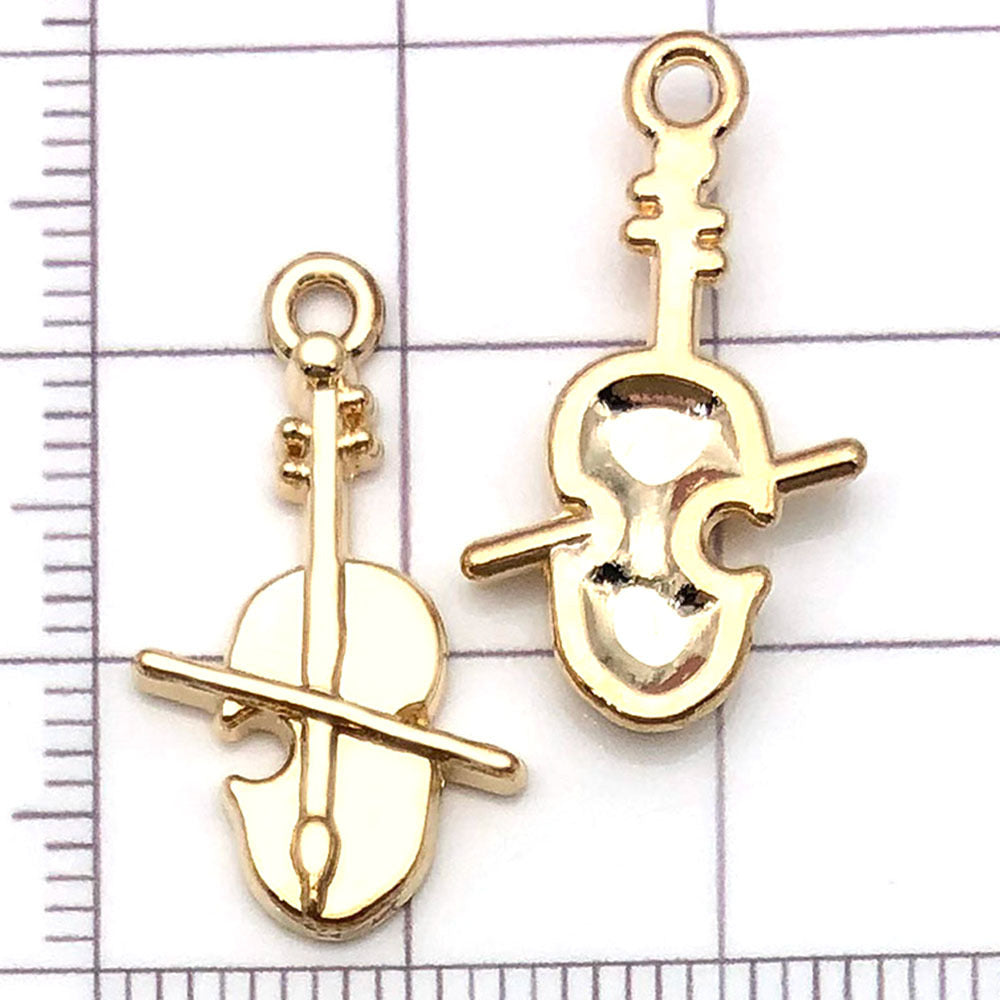 Z1089 GOLD VIOLIN