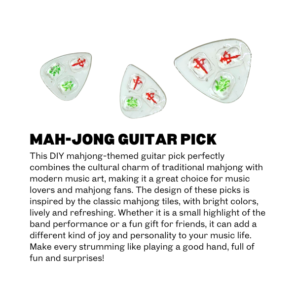 MAH-JONG GUITAR PICK
