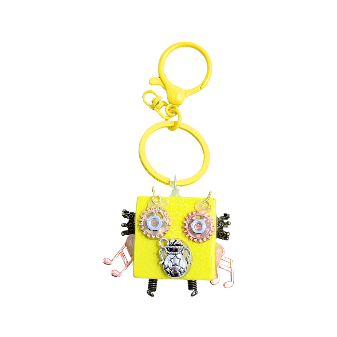 AQUARIUS MUSIC KEYCHAIN