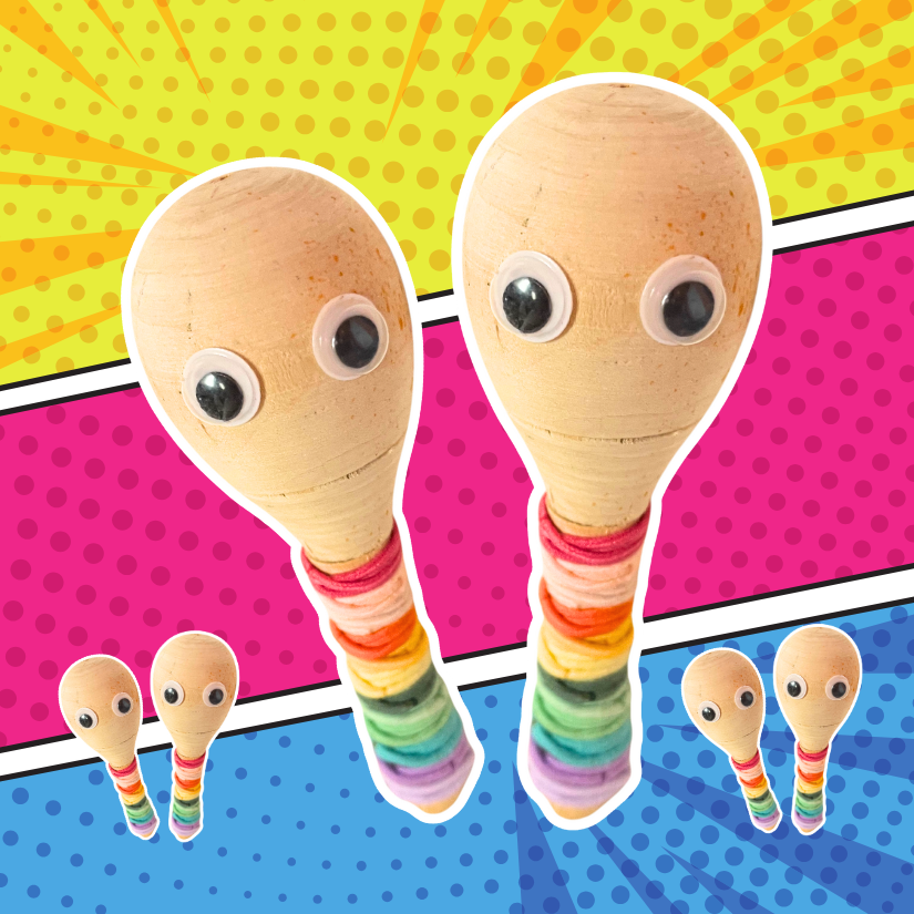 RAINBOW MARACAS