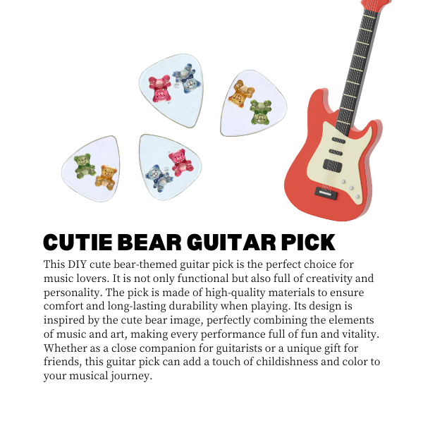 CUTIE BEAR GUITAR PICK