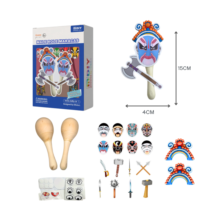 MALE ROLE MARACAS