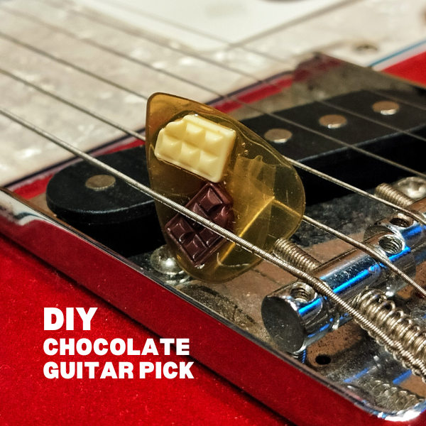 CHOCOLATE GUITAR PICK