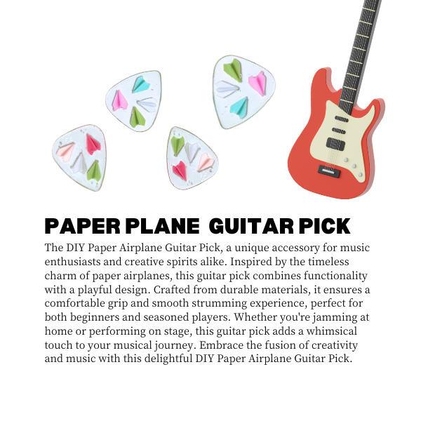 PAPER PLANE GUITAR PICK