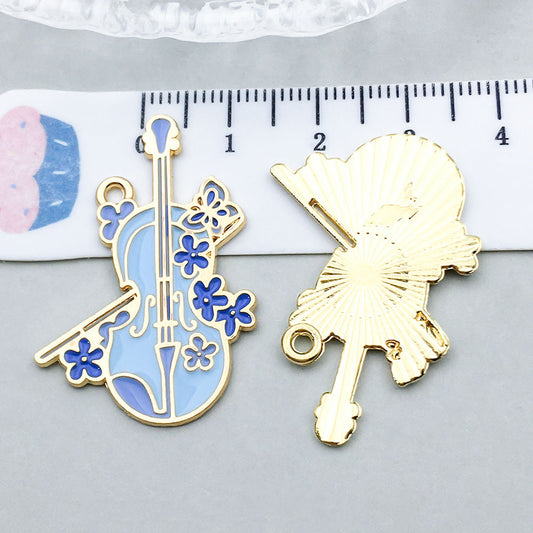 Z1091 BLUE VIOLIN