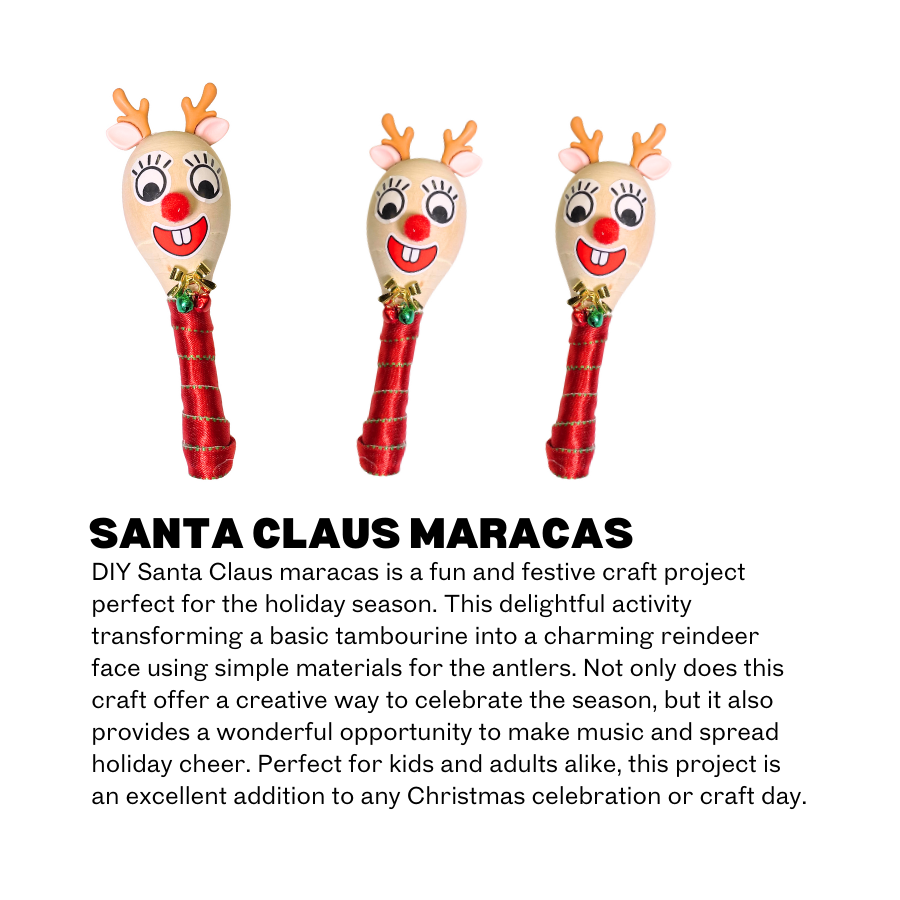SANTA CLAUS MARACAS