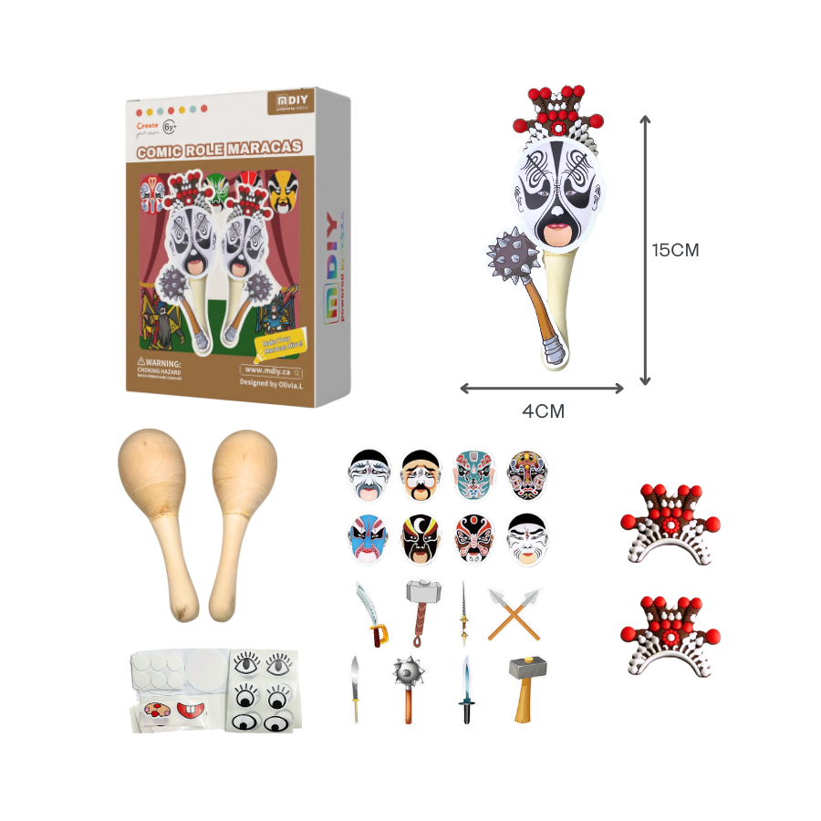 FEMALE ROLE MARACAS