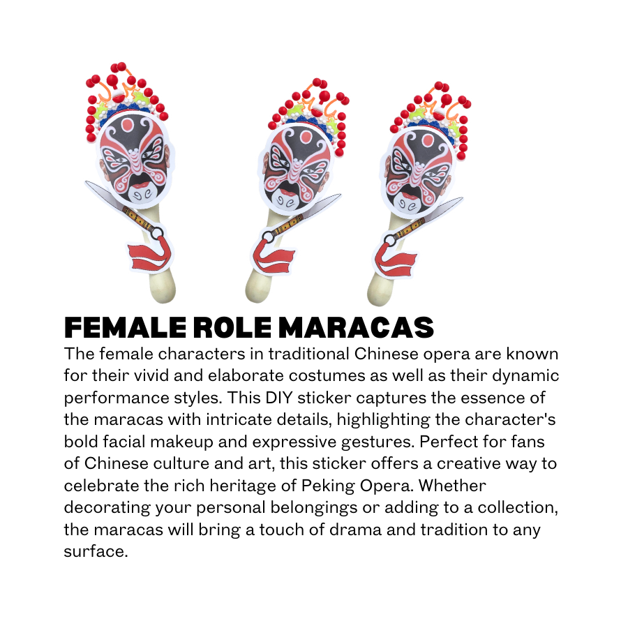 FEMALE ROLE MARACAS