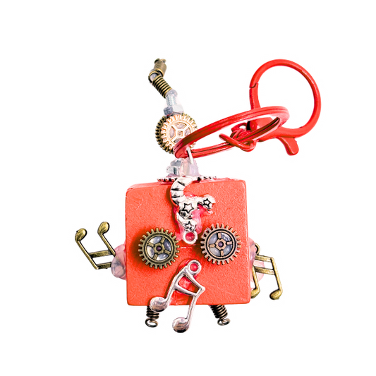 SCORPIO MUSIC KEYCHAIN