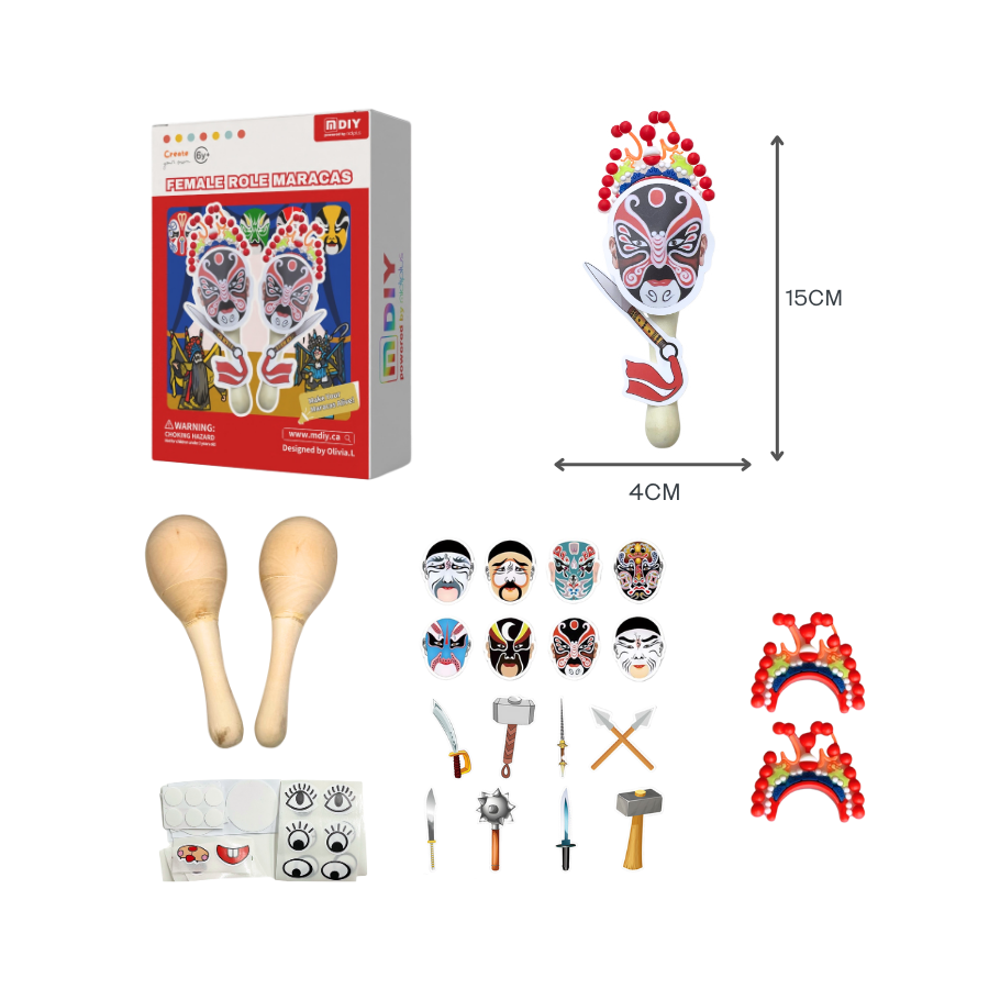 FEMALE ROLE MARACAS