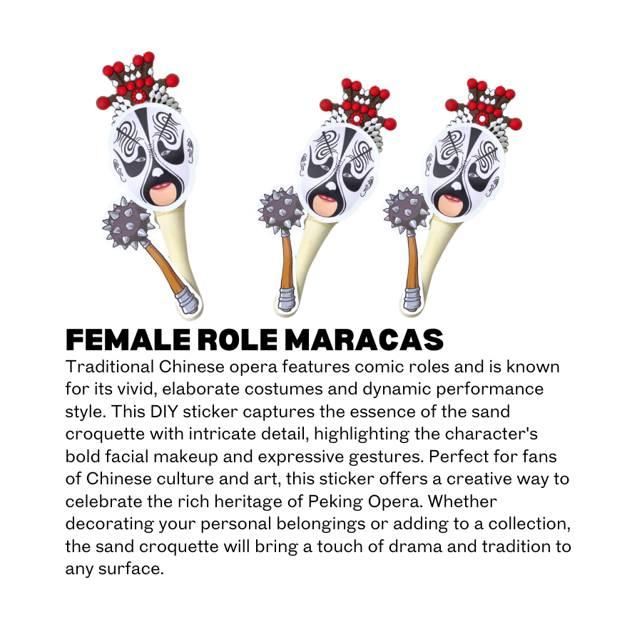 FEMALE ROLE MARACAS