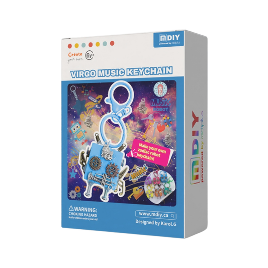 VIRGO MUSIC KEYCHAIN
