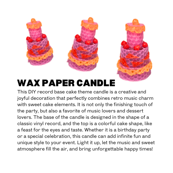 WAX PAPER CANDLE