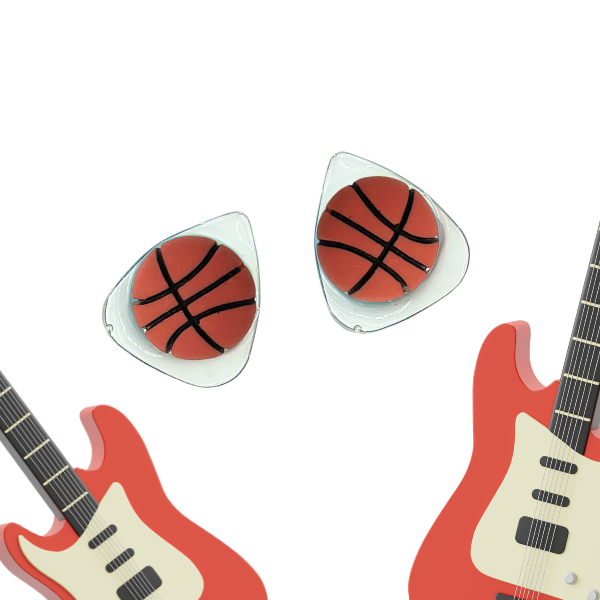 BASKETBALL GUITAR PICK