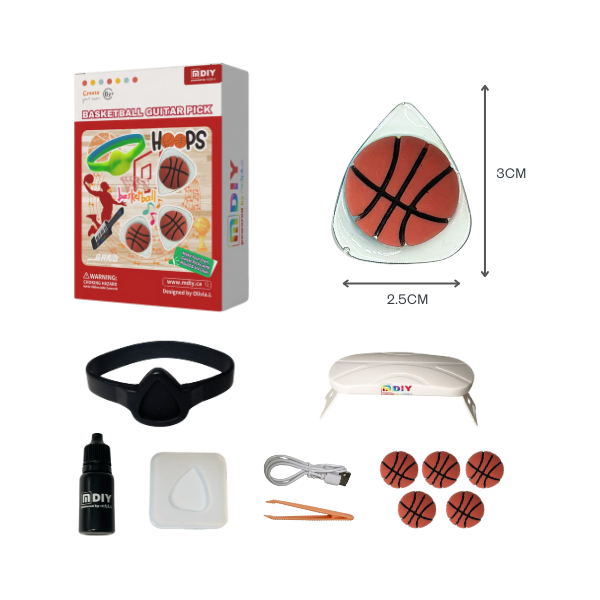 BASKETBALL GUITAR PICK