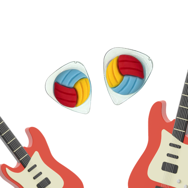 VOLLEYBALL GUITAR PICK