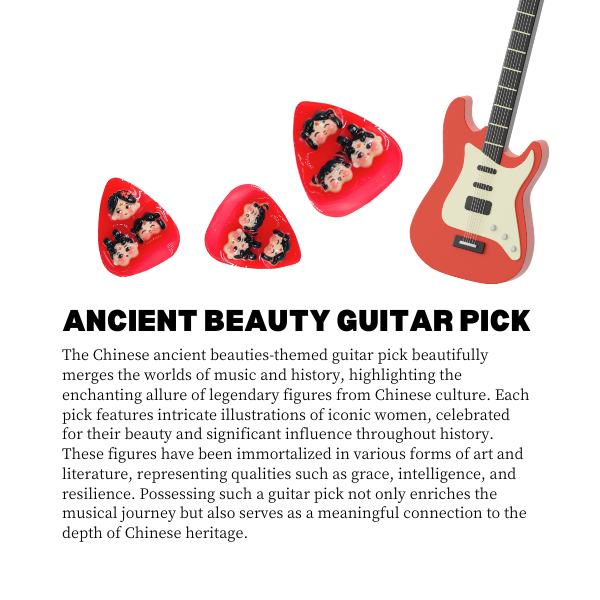 ANCIENT BEAUTY GUITAR PICK